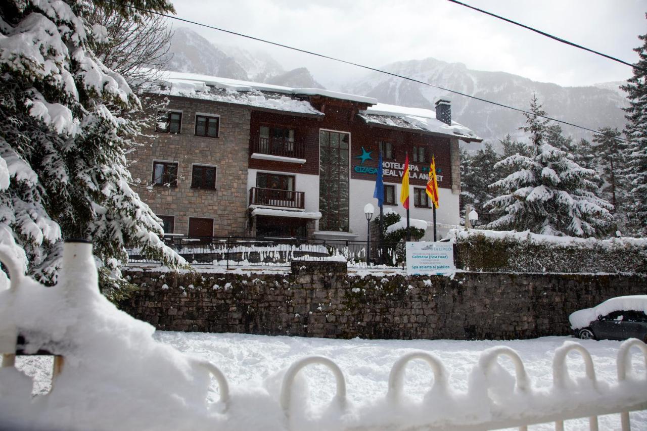 Hotel & Spa Real Villa Anayet Canfranc Bagian luar foto